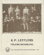 Bild på boken KP Lefflers folkmusiksamling del I